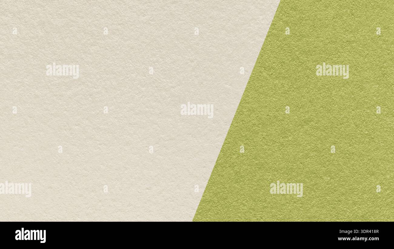 Light beige texture background with olive diagonal angled split and ...