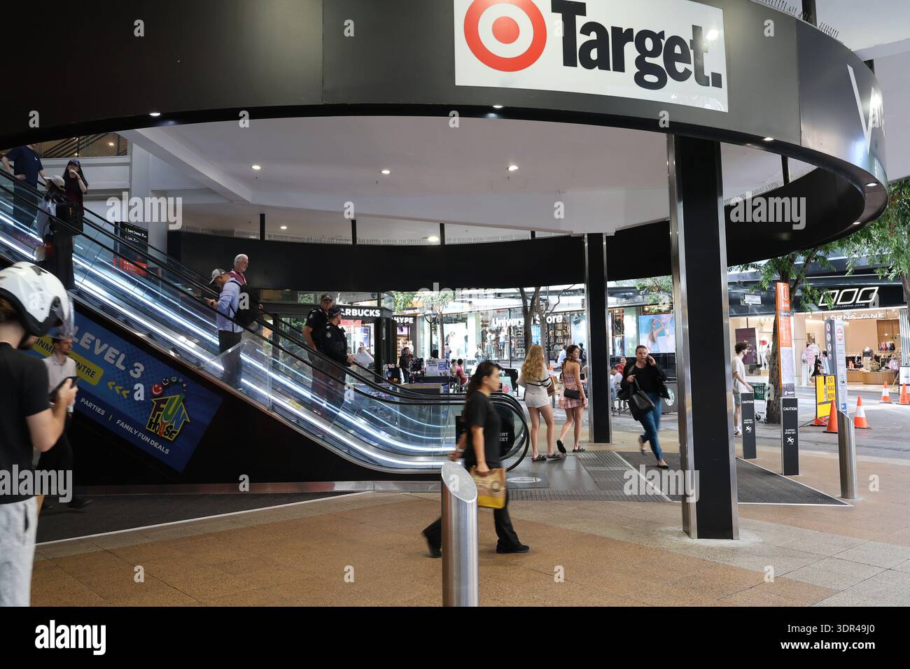 2 Entrance Target Brisbane, Queensland, Australia – Target store entrance inside Uptown ...