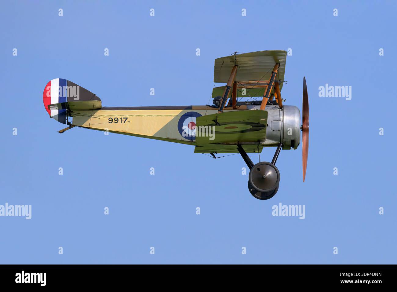 The rare British WW1 biplane fighter, the Royal Navy Sopwith Pup Stock ...