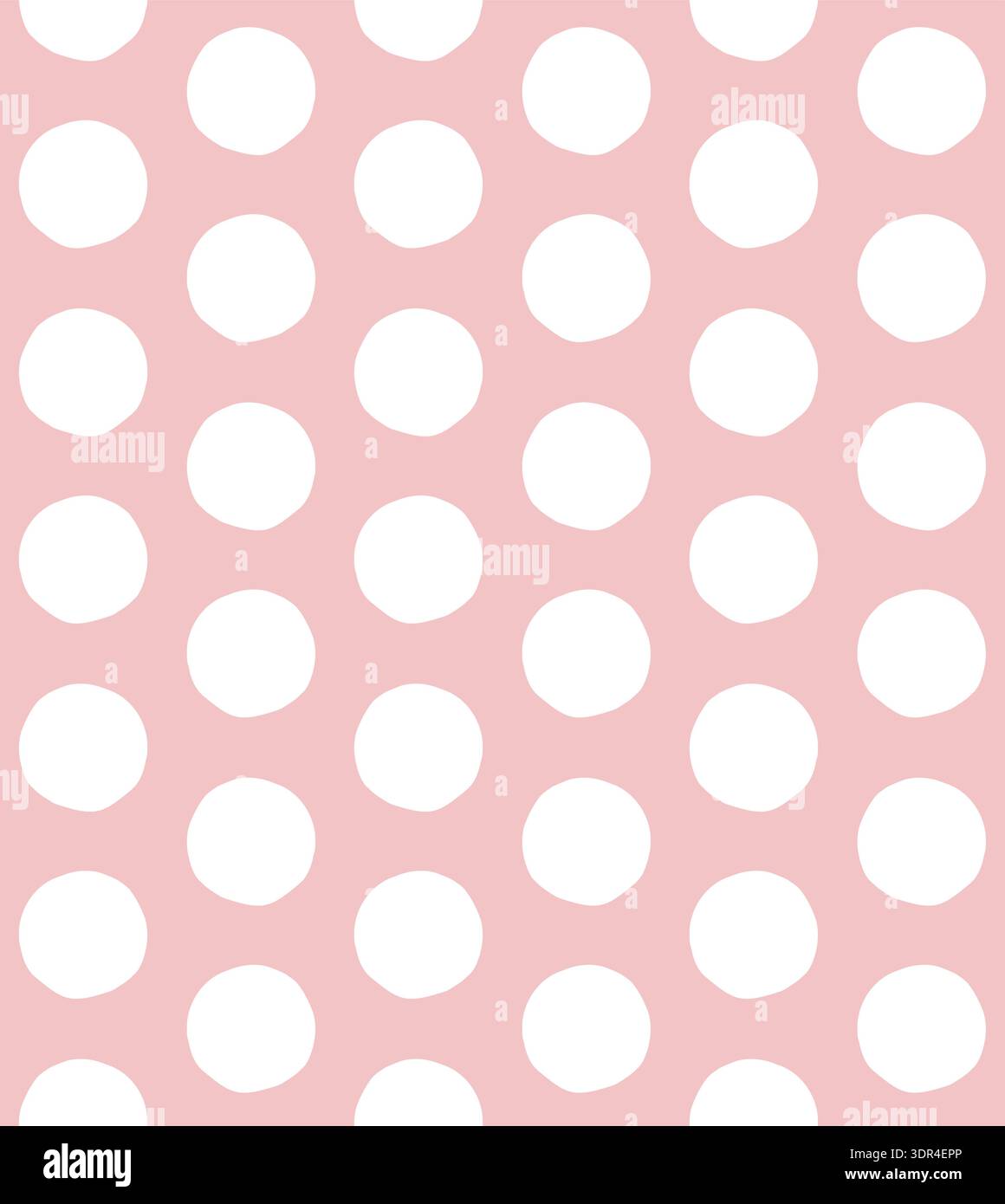 Vector seamless pattern of sketch doodle circle Stock Vector