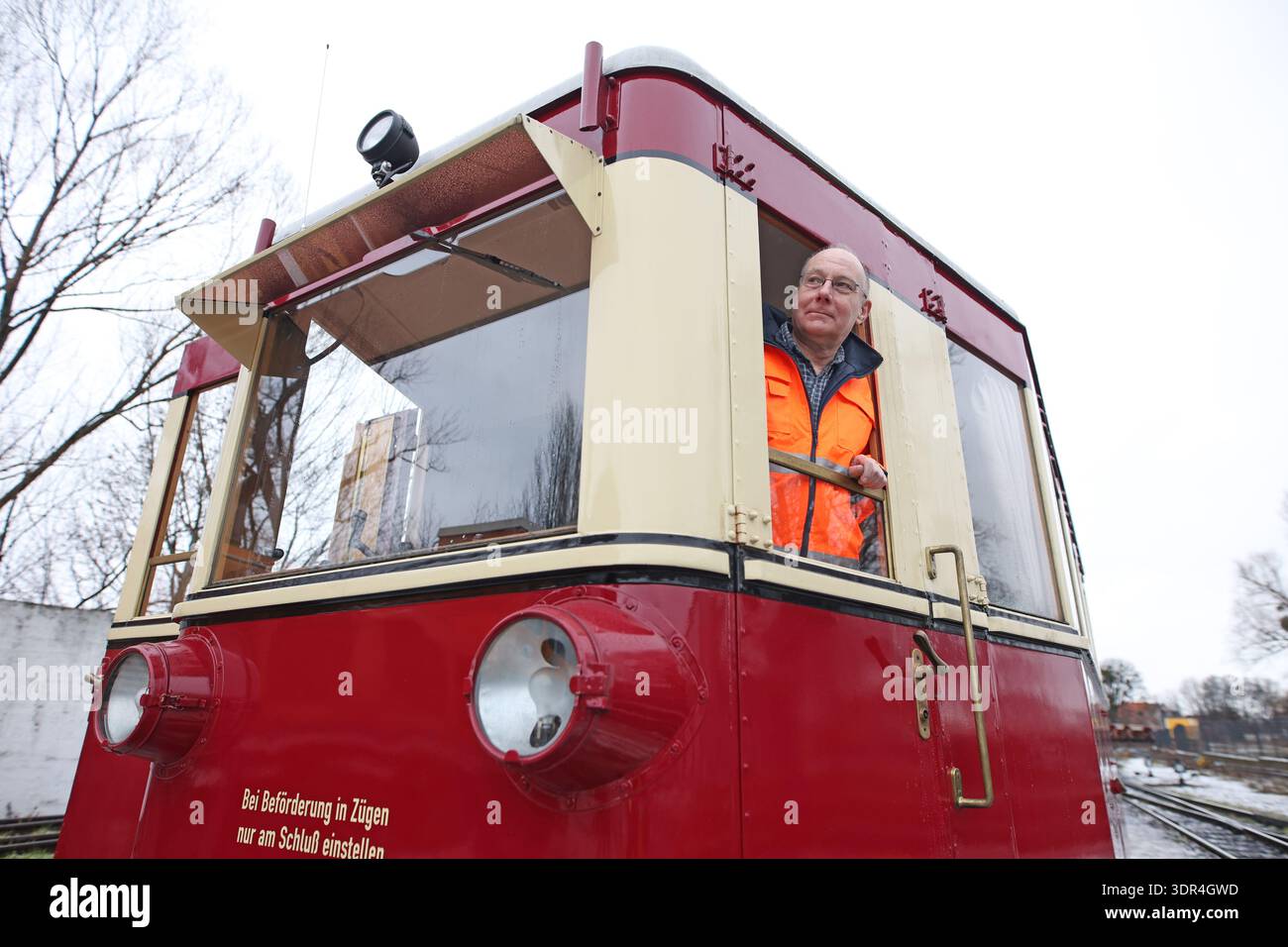 17 February 2026, Saxony-Anhalt, Wernigerode: HSB employee Andreas ...