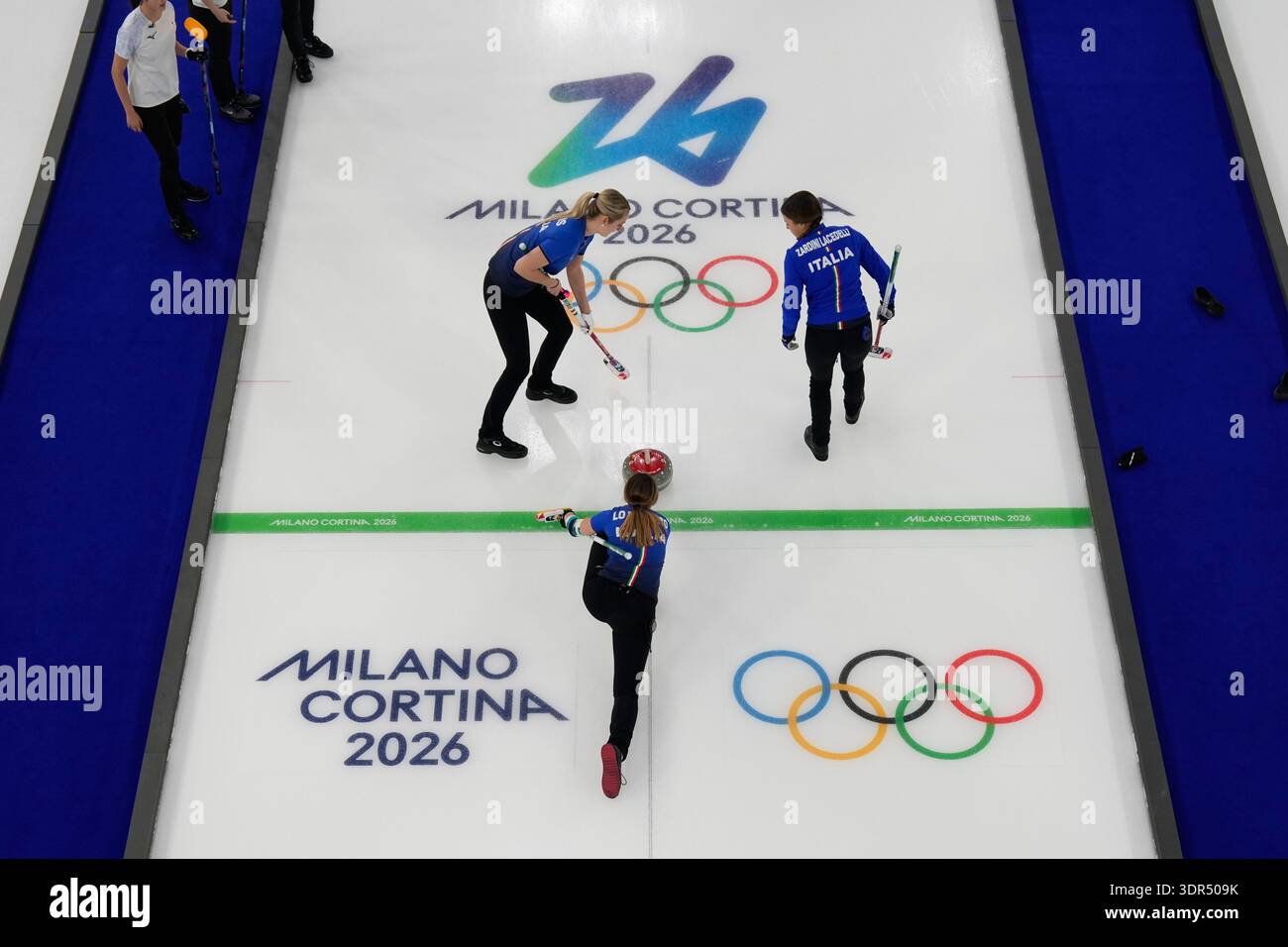 Italy's Giulia Zardini Lacedelli, Marta Lo Deserto and Elena Mathis ...