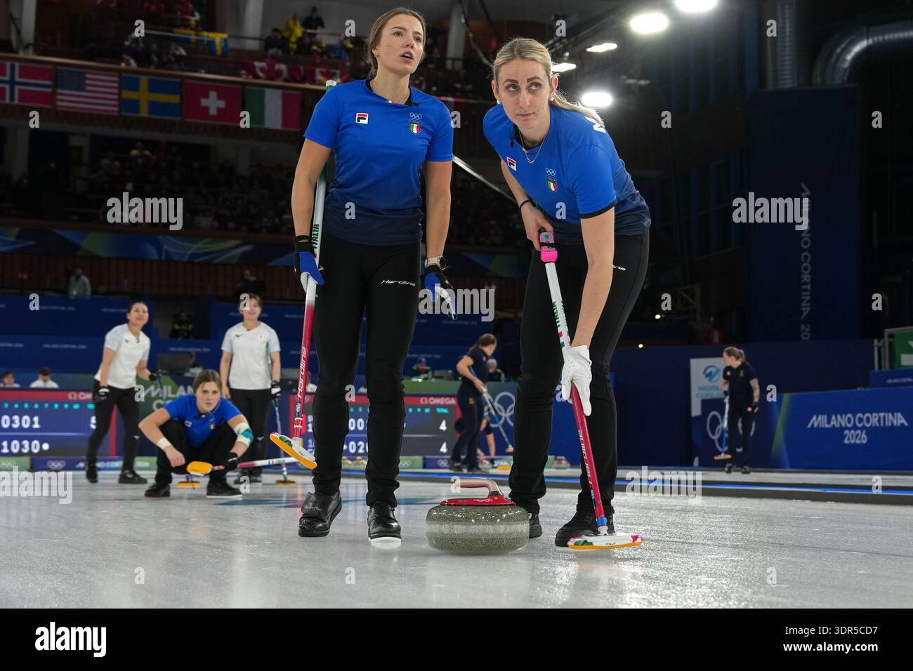 Italy's Elena Mathis, Giulia Zardini Lacedelli, and Marta Lo Deserto in ...
