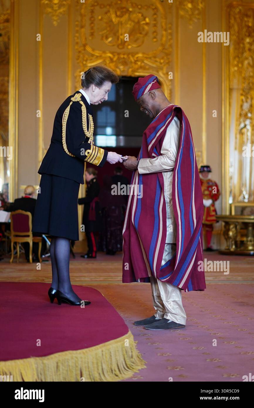 Commander Ryl Olawale Edun, lately Trustee of the Duke of Edinburgh's International ...