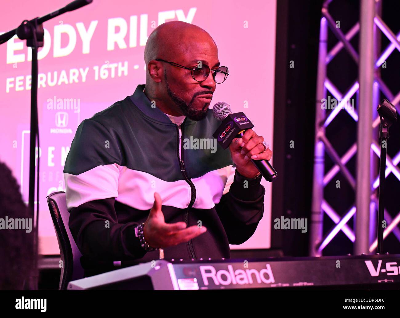 HOLLYWOOD, FL - FEBRUARY 16: Teddy Riley at HOT LIVE with Teddy Riley ...