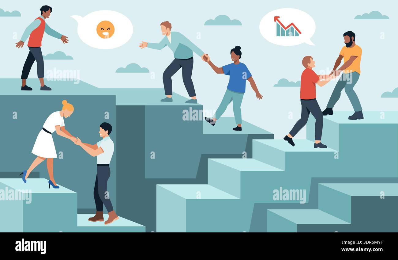 Successful people interaction. Emotional intelligence, motivation and ...