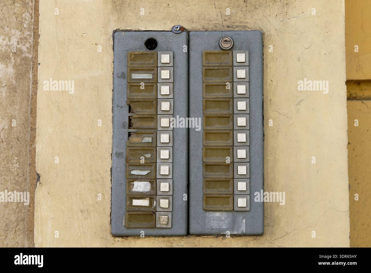 Intercom Direction Signs Old intercom system hi-res stock photography and images - Alamy