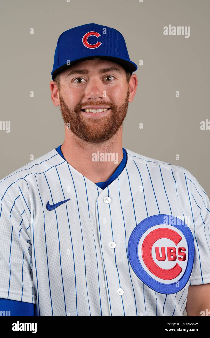 Chicago Cubs' Carson Kelly is seen Tuesday, Feb. 17, 2026, in Mesa ...