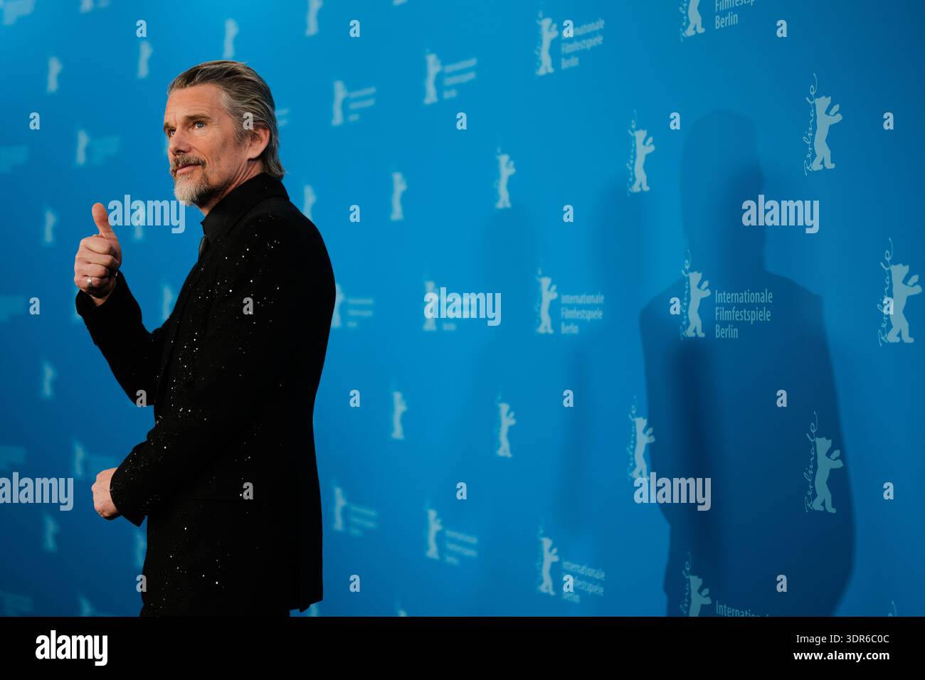 Hawk Actor Actor Ethan Hawke poses for photographers at a photo call of the film ...