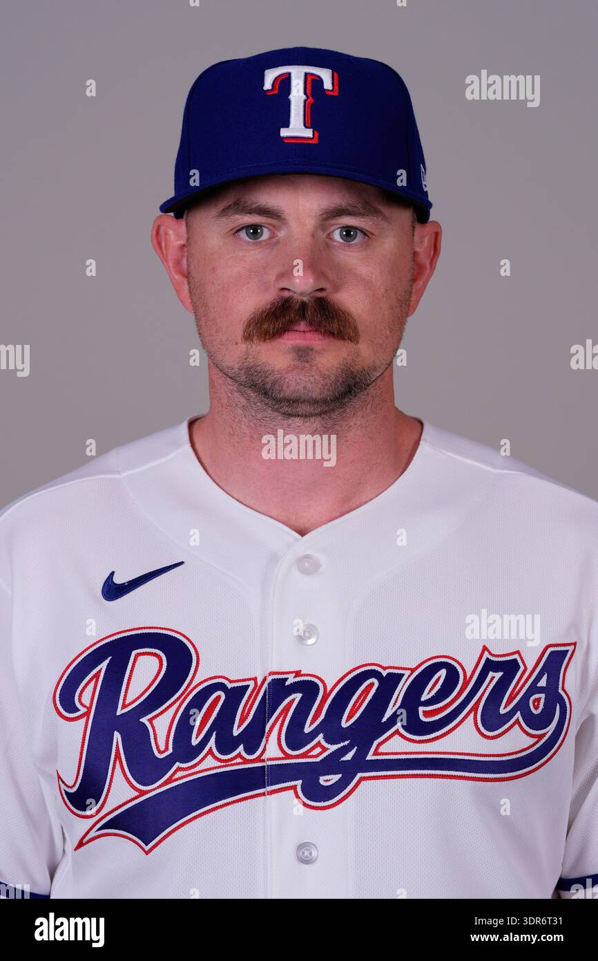 This is a 2026 photo of Tyler Alexander of the Texas Rangers baseball ...