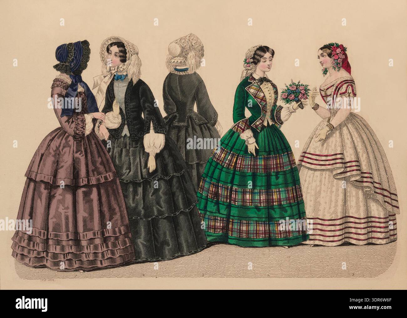 Flounced dress hi-res stock photography and images