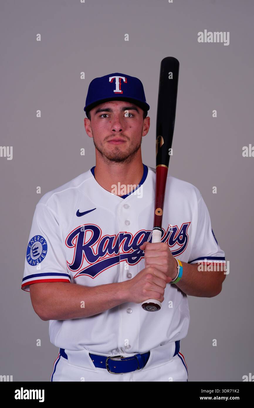 Aaron Riedel This is a 2026 photo of Aaron Zavala of the Texas Rangers baseball team ...