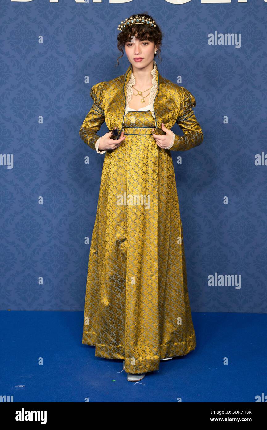 Gabriela Andrada Attends Bridgerton Season 4 Masquerade Ball At Real 