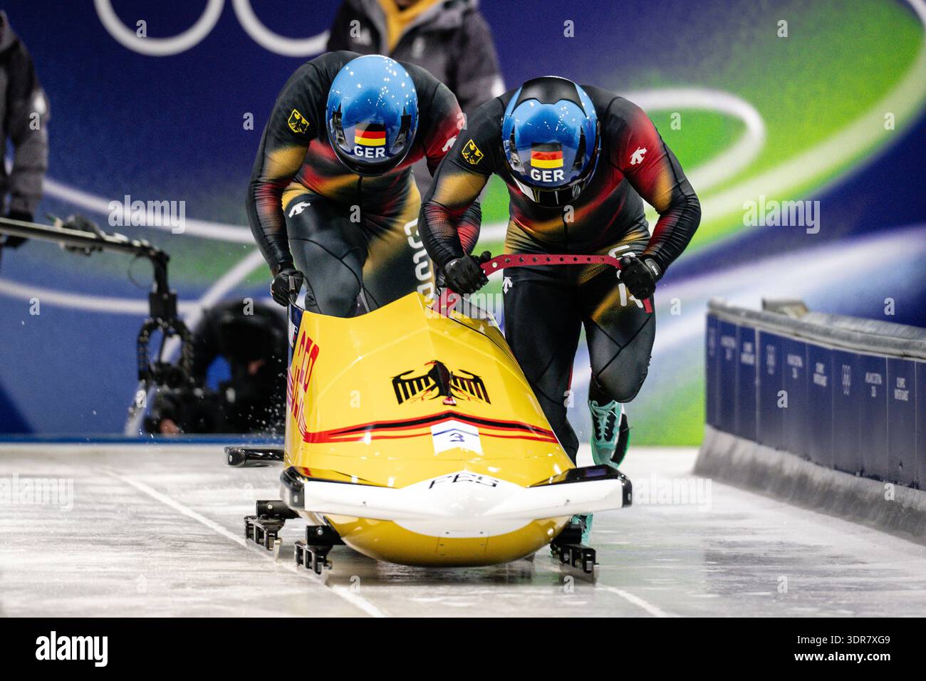 Adam Amour Alexander Schaller Germany Bobsleigh 2 Men Milano Adam Amour Alexander Schaller Germany Bobsleigh 2 Men Milano Cortina 2026 Olympic Games 17 02 2026credit Hmb Mediaalamy Live News 3DR7XG9