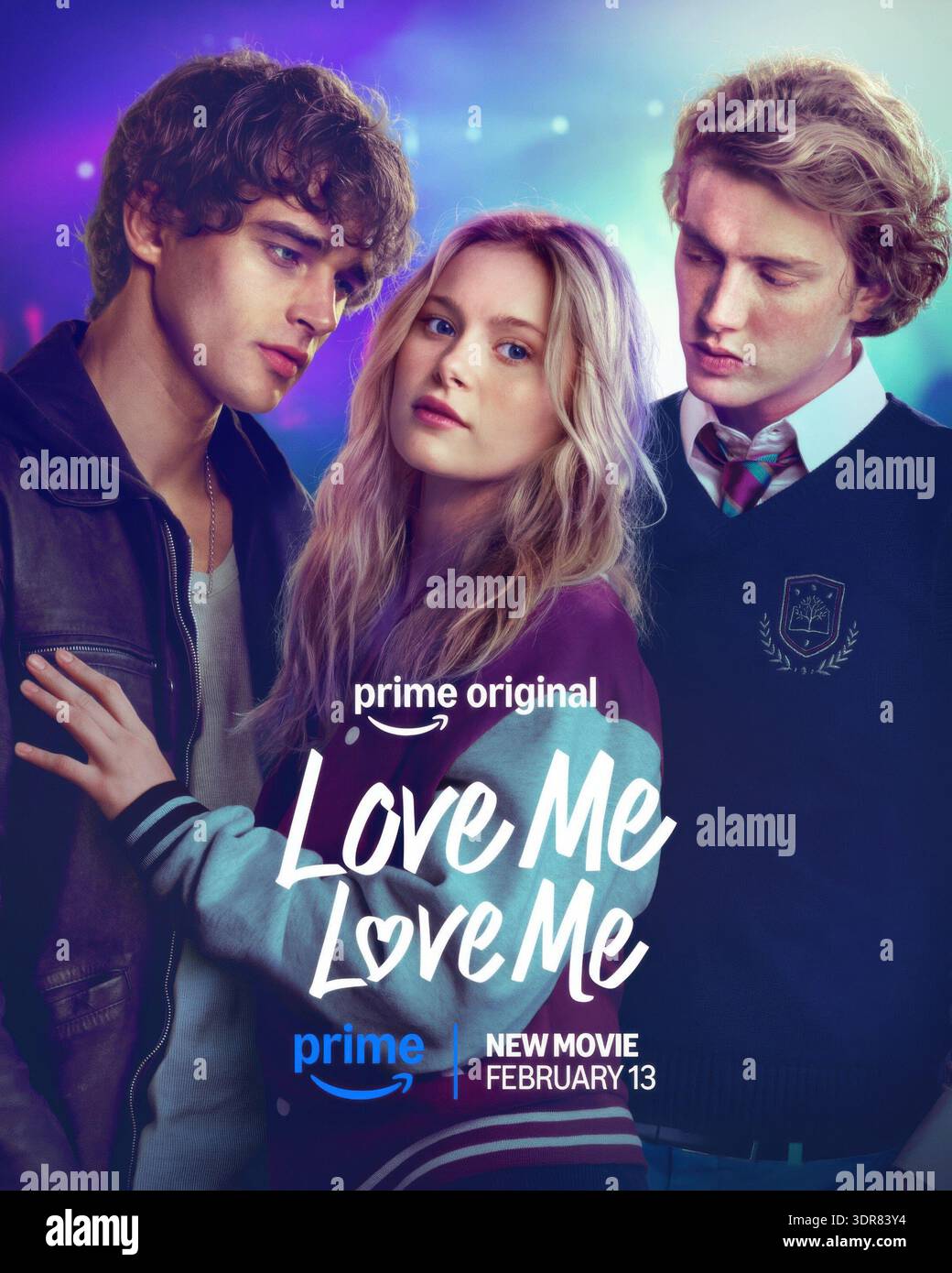 LOVE ME, LOVE ME, US poster, from left: Pepe Barroso, Mia Jenkins