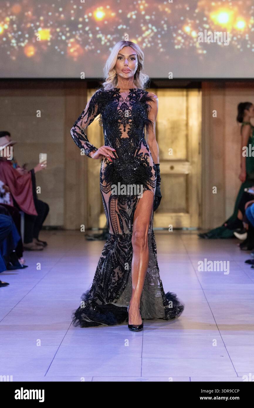 Models walk at Shameless Opinion AW26 Runway Show for EPN at NYFW in ...