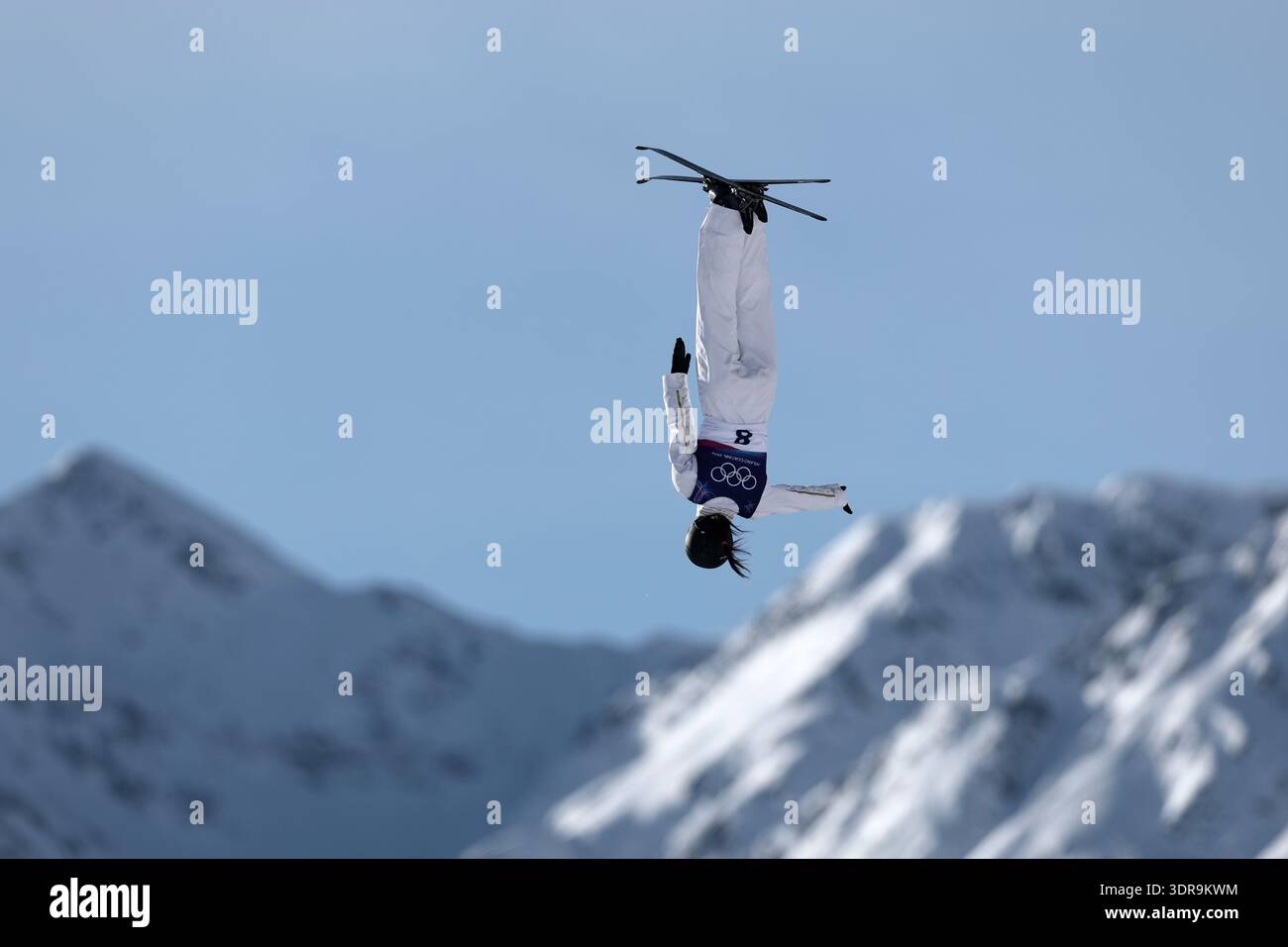 People's Republic of China's Meiting Chen (8) practices before the ...