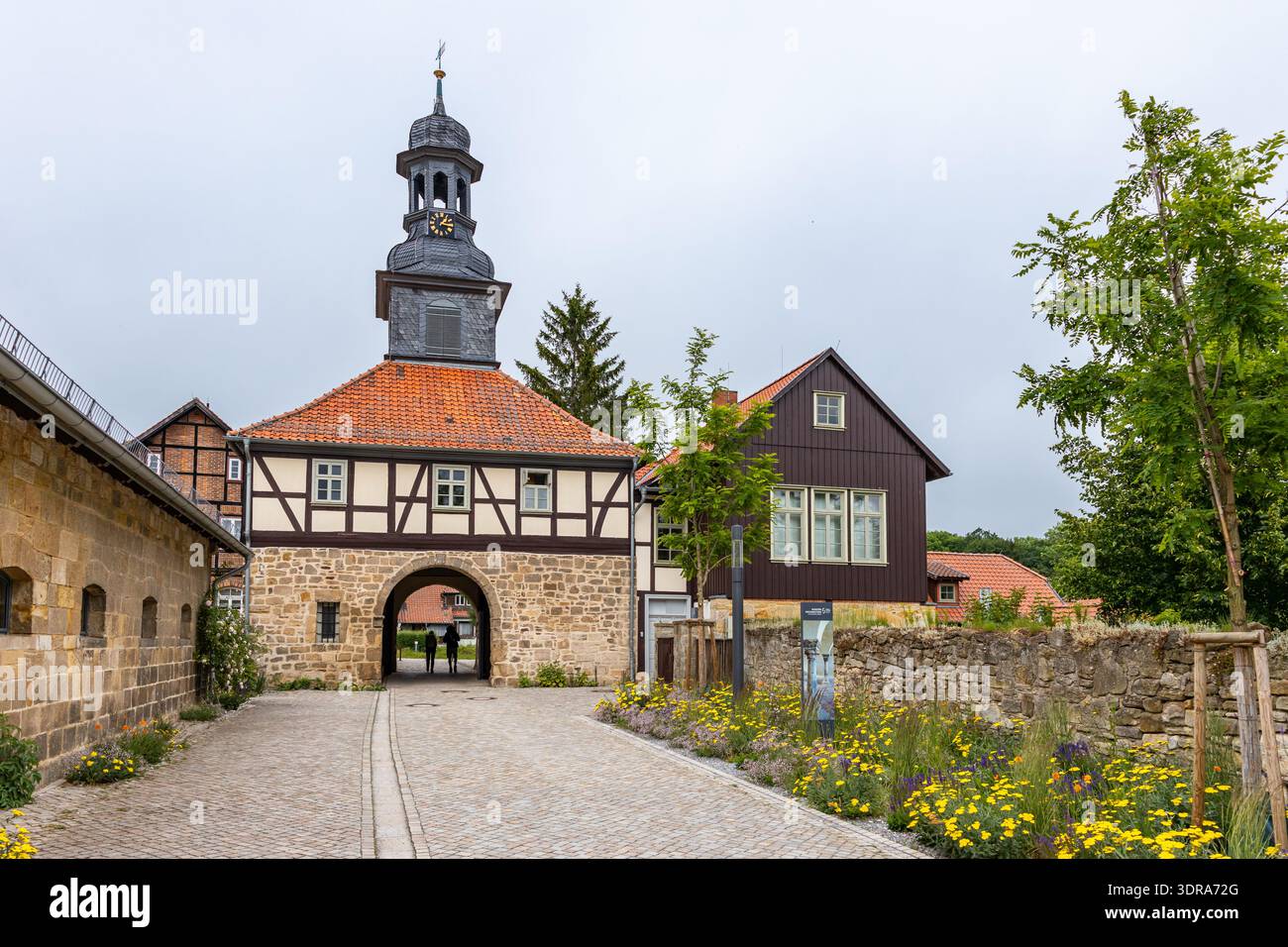 Monastery Michaelstein Blankenburg Harz Stock Photo
