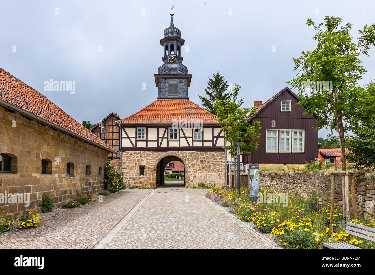 Monastery Michaelstein Blankenburg Harz Stock Photo