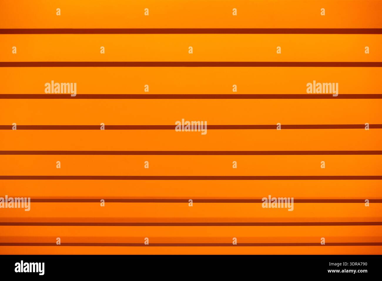 Orange striped abstract background. Geometric color gradient. Minimal composition Stock Photo