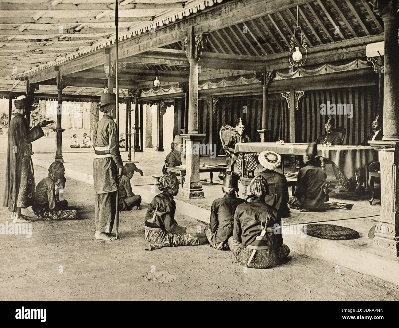 Java 1910 1912 the illustration depicts judicial proceedings hi-res ...
