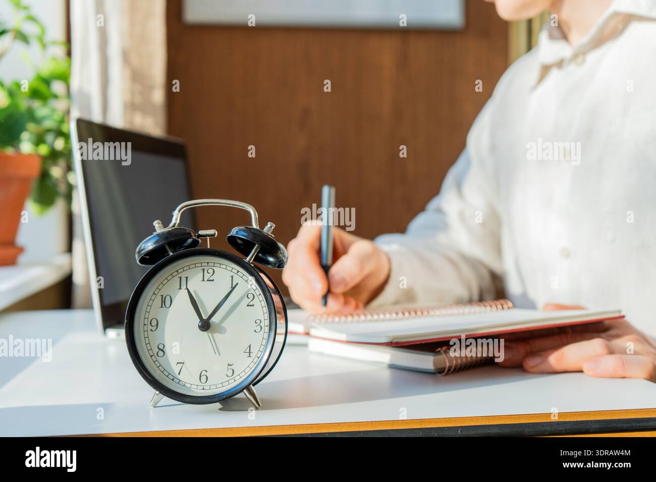 Time Management and Project Deadline Concept. Stock Photo