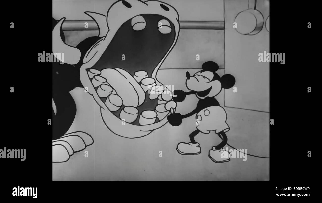 Pioneering techniques in american animation hi-res stock photography ...