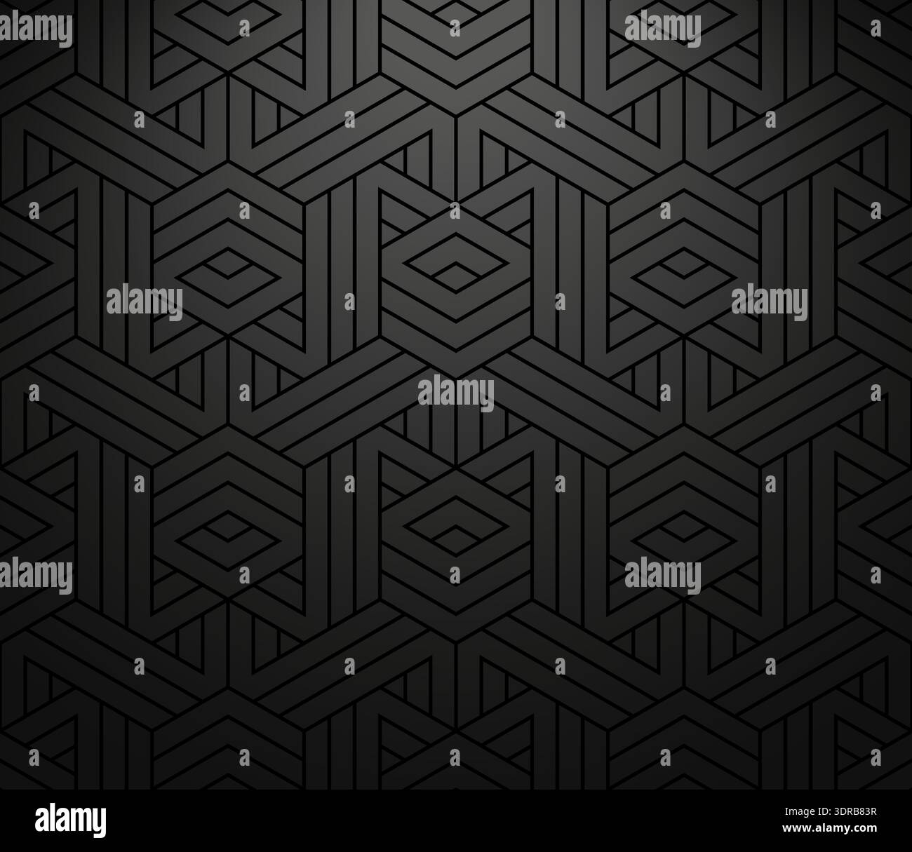 The geometric pattern with lines. Seamless vector background. Dark texture. Graphic modern pattern. Simple lattice graphic design Stock Vector