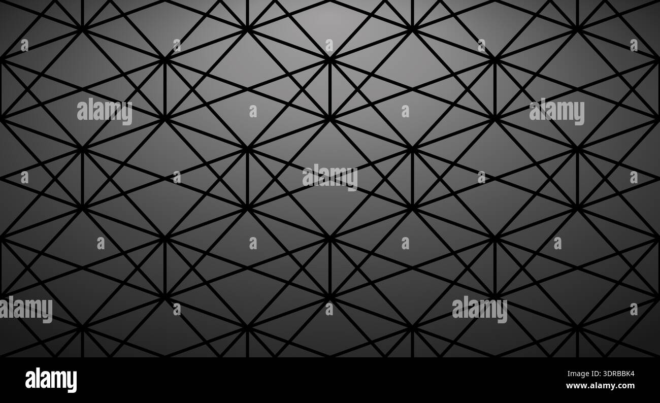 The geometric pattern with lines. Seamless vector background. Black texture. Graphic modern pattern. Simple lattice graphic design Stock Vector