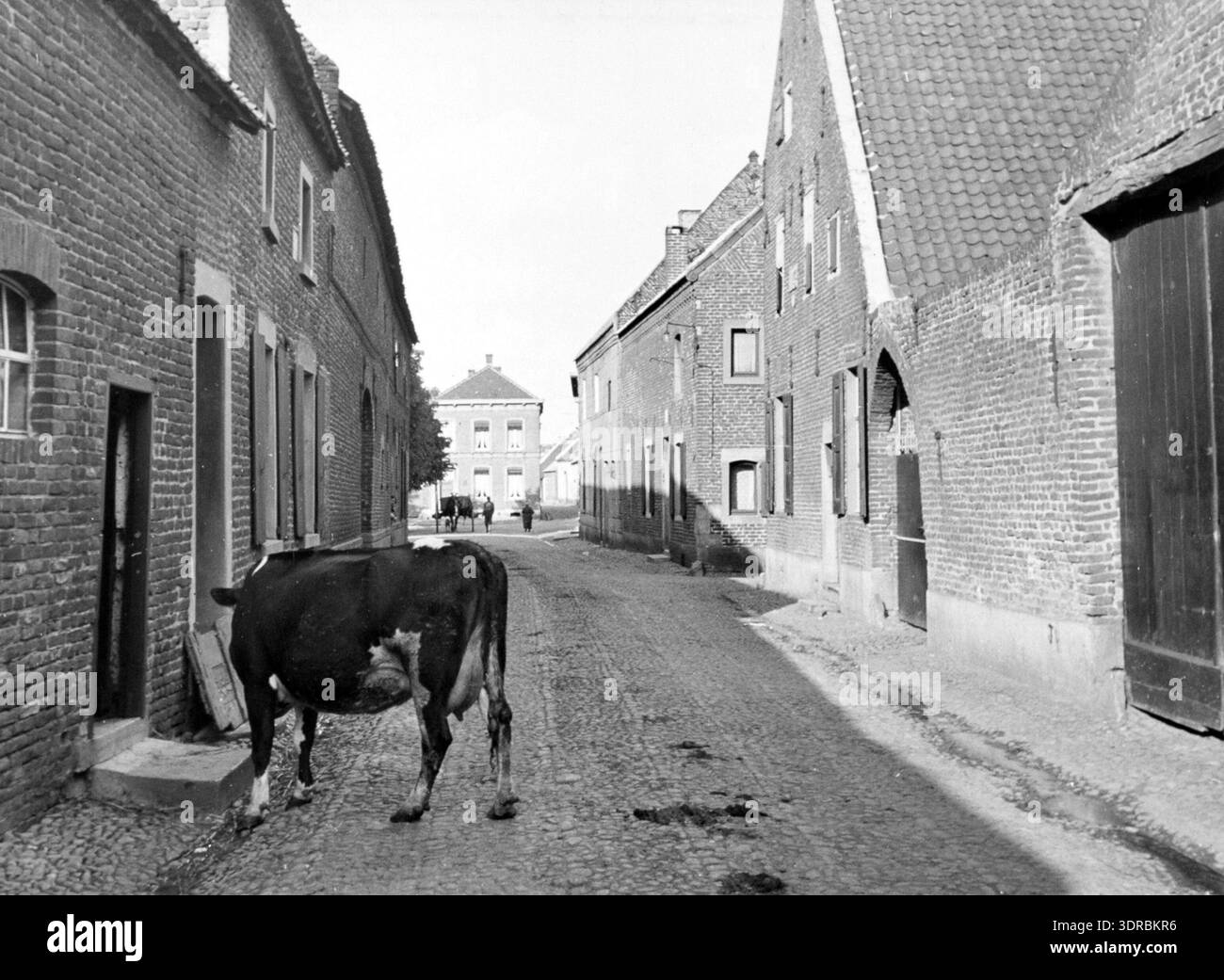 Wessem The image depicts a village street in wessem hi-res stock photography ...