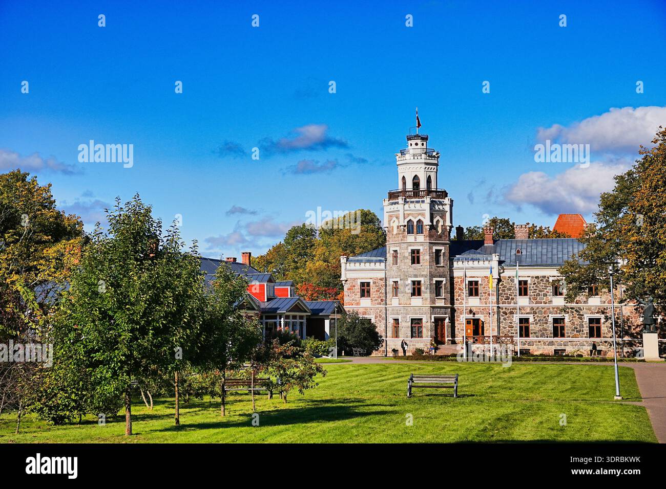 Sigulda Castle, Latvia Stock Photo