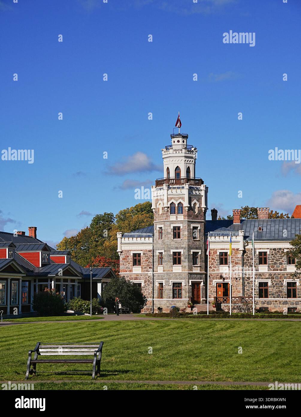 Sigulda Castle, Latvia Stock Photo