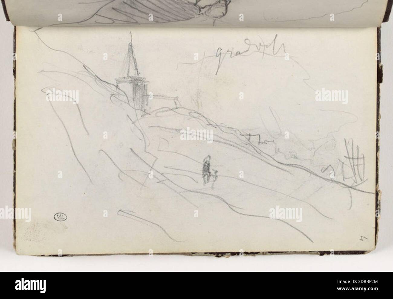 Spatial depth the painting exemplifies 19th century french landscape ...