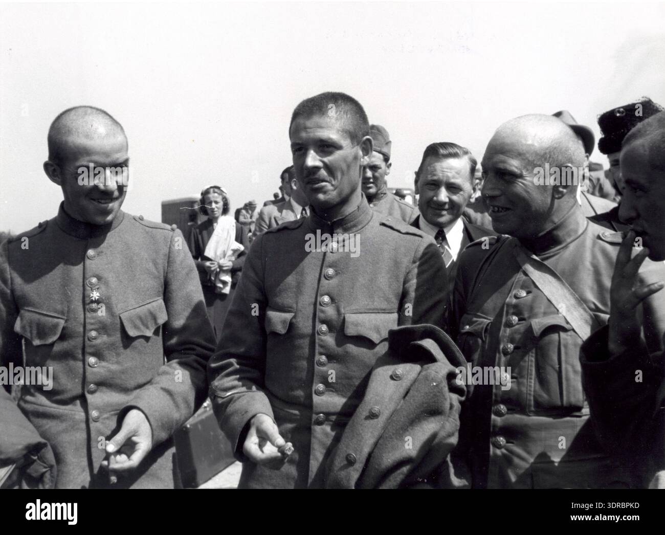 Following the dutch capitulation during world war hi-res stock ...