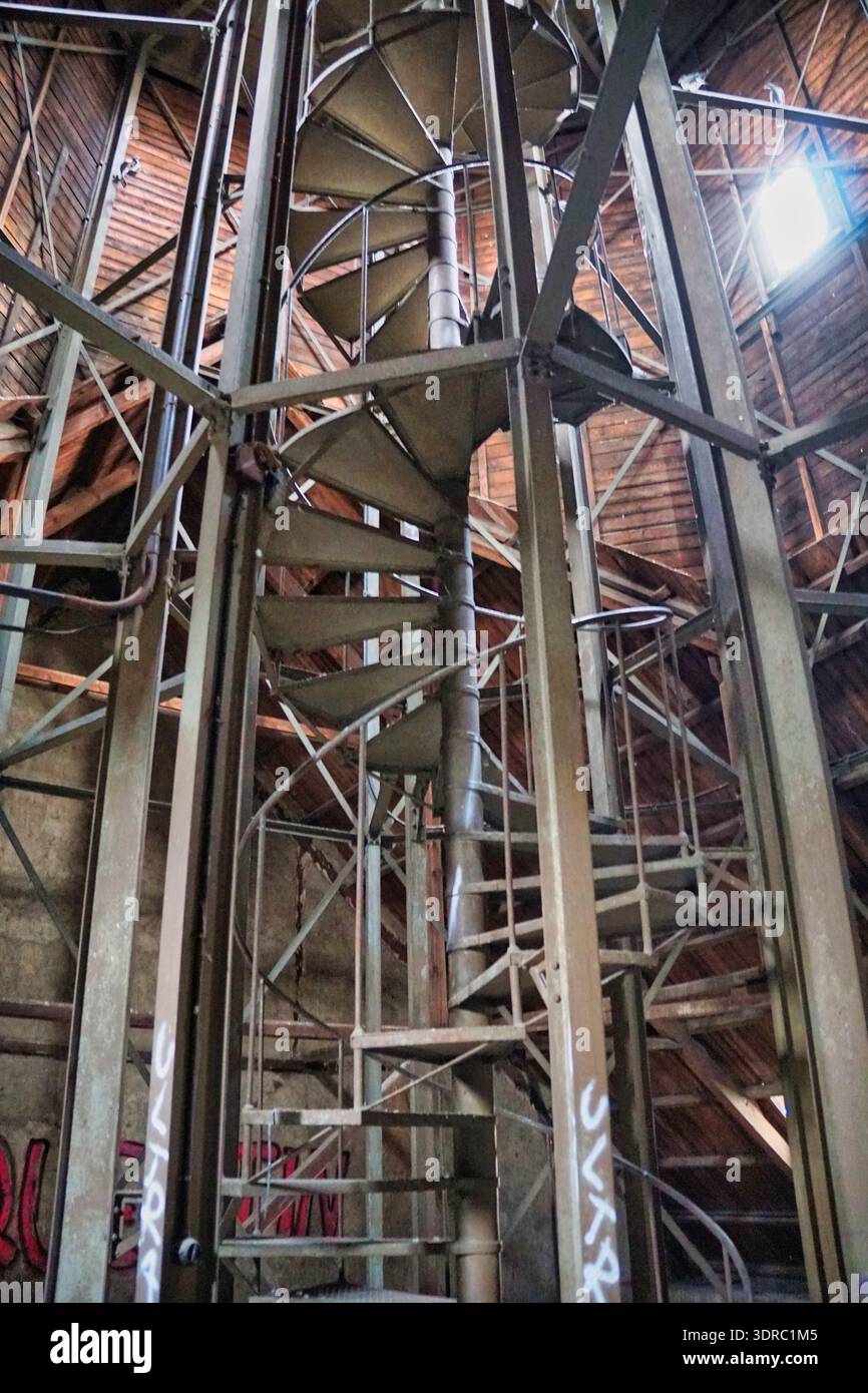 Spiral staircase Stock Photo