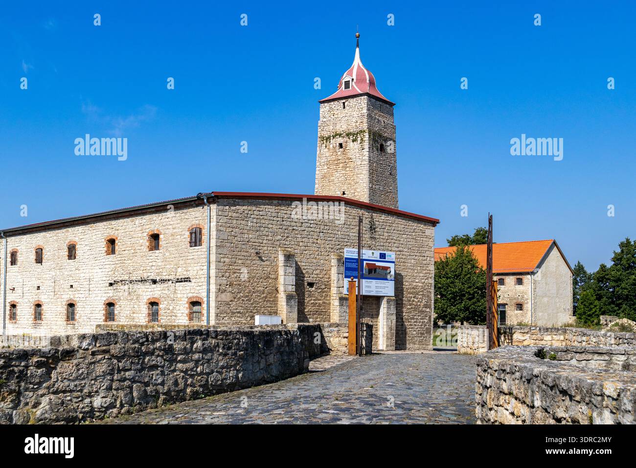 Castle Hausneindorf Selke Aue Stock Photo