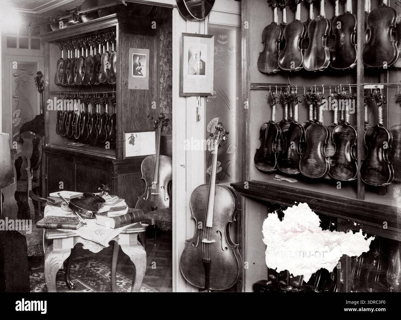 Dutch Inn Instruments Documenting early 20th century dutch violin making hi-res stock ...