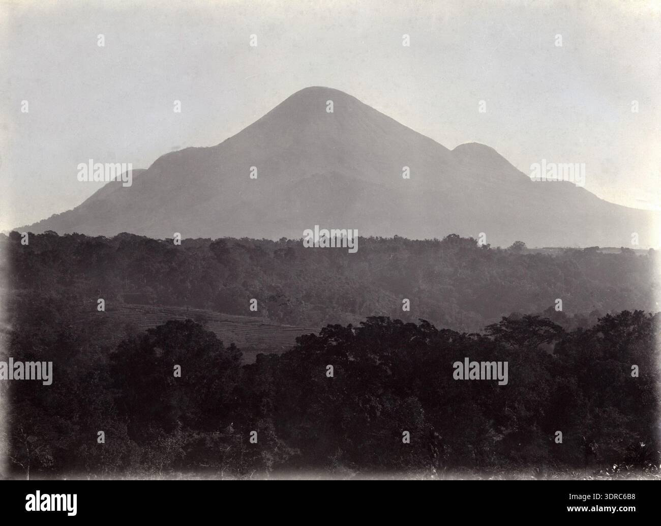 Java Head Photograph This photograph by Onnes Kurkdjian depicts Mount Penanggungan in the ...