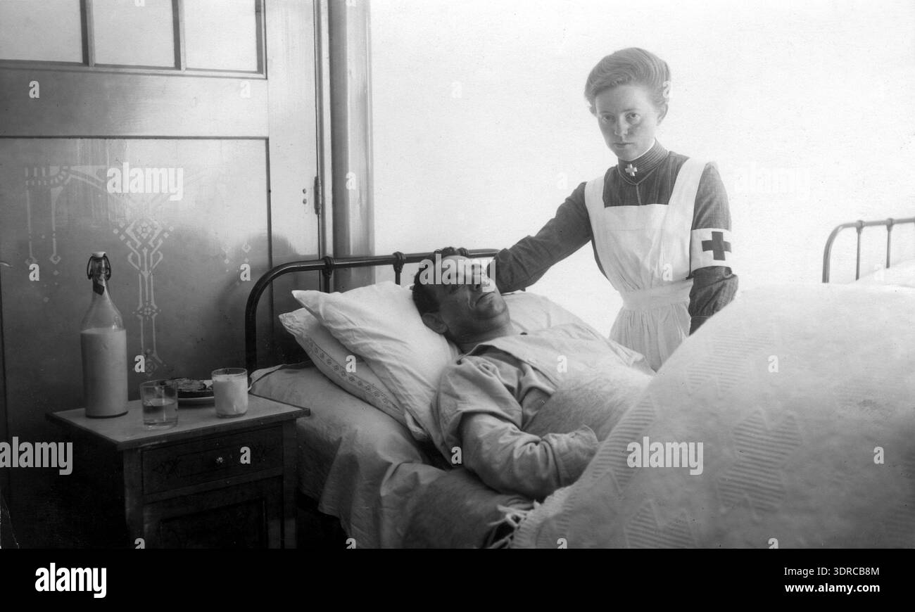 German world war i red cross nurse hi-res stock photography and
