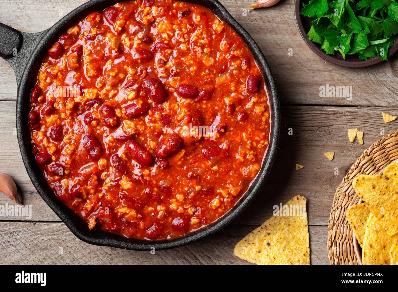 Chili con carne Stock Photo