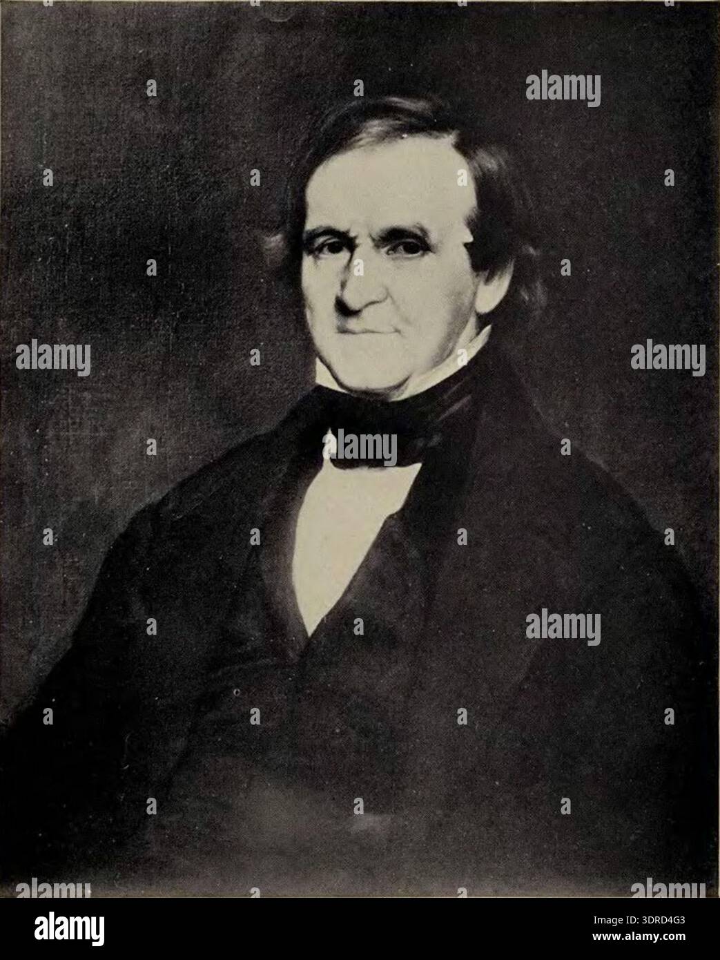 This oil portrait by Chester Harding depicts Daniel Appleton White ...