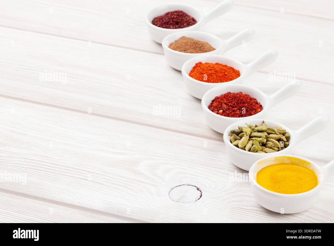 Various spices Stock Photo