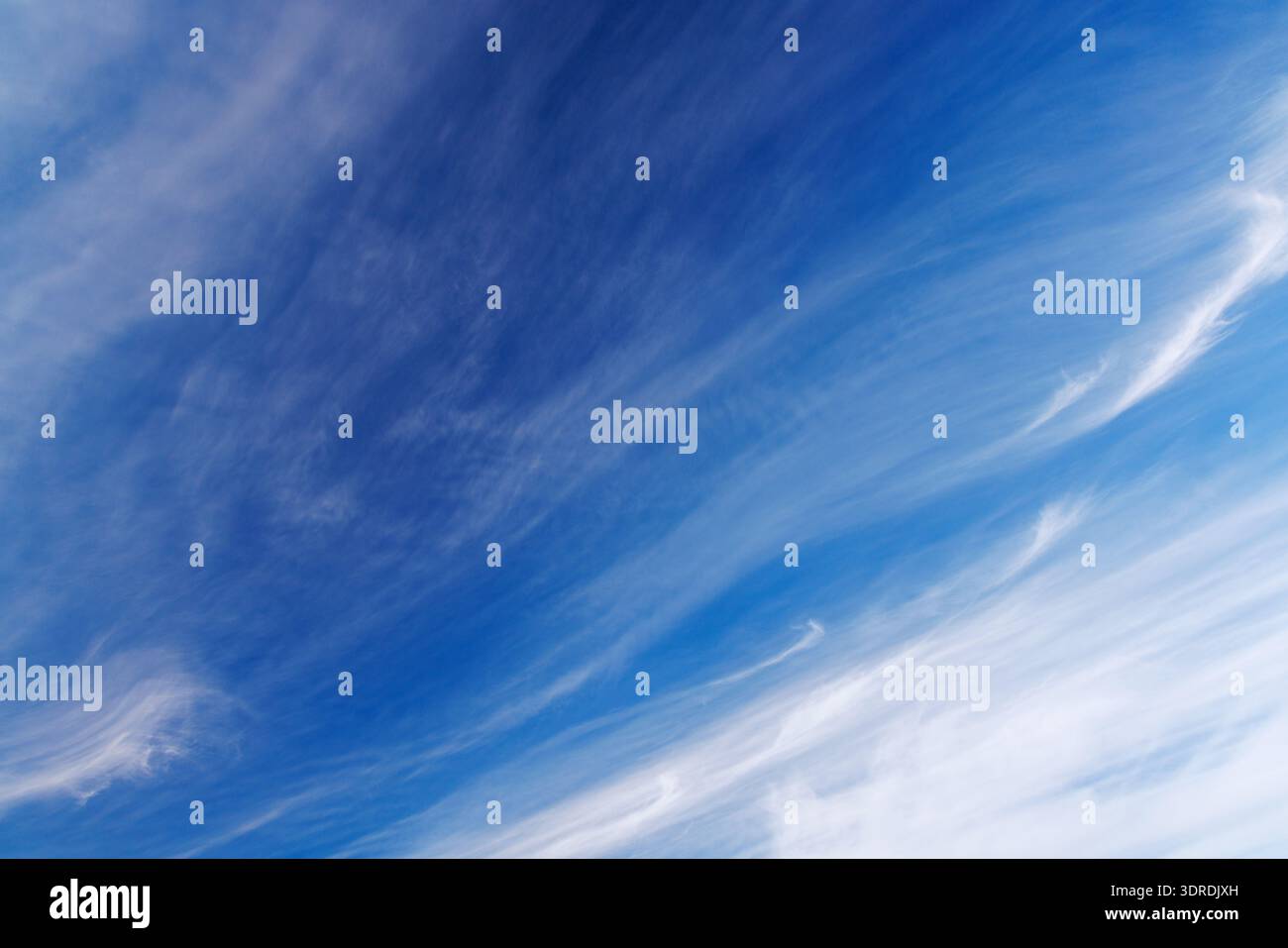 A breathtaking majestic sky with dramatic clouds Stock Photo