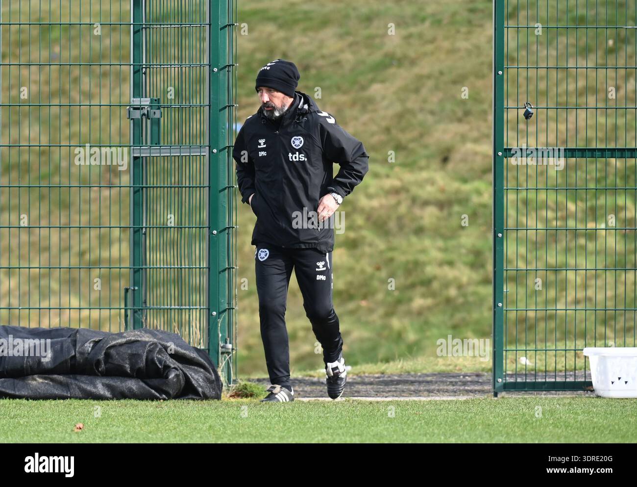Oriam Edinburgh Scotland UK 18th Feb 26 Hearts Head Coach Derek 