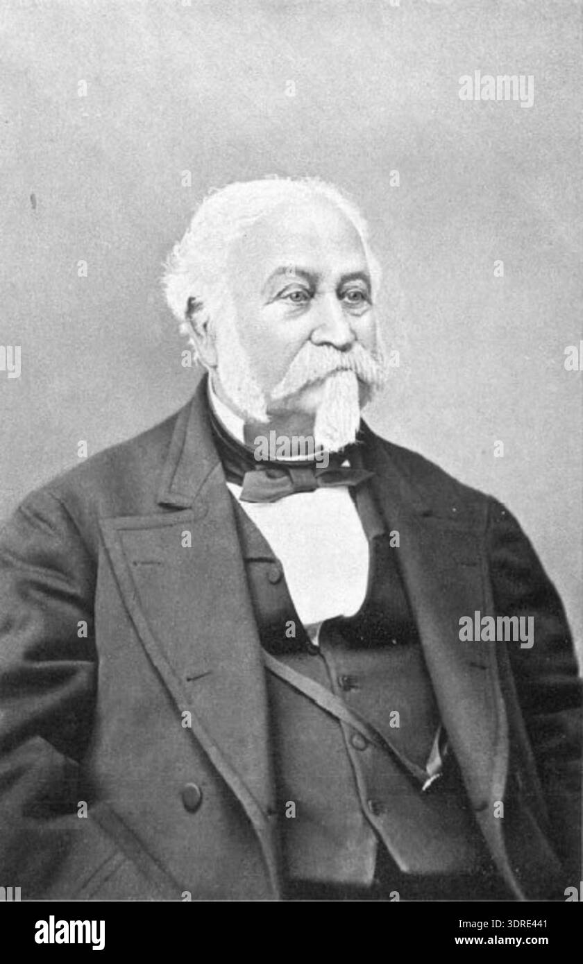 This 1875 photograph depicts johann august sutter 1803 1880 hi-res ...