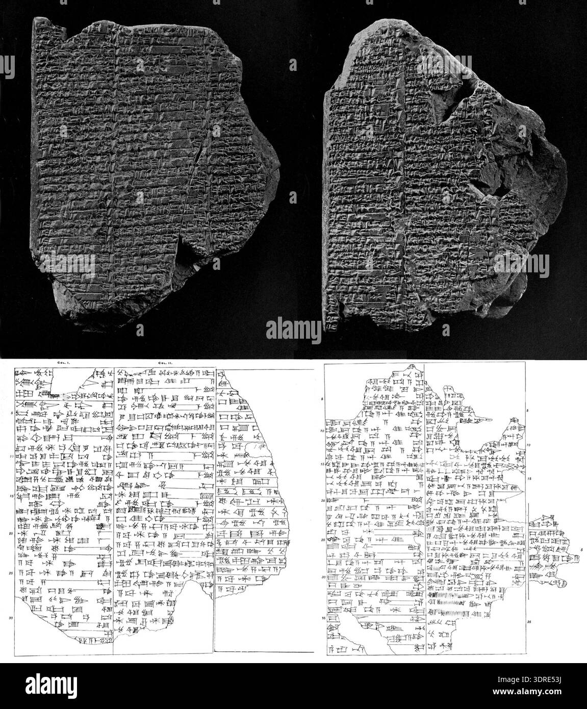 Records inscriptions attributed to shulgi hi-res stock photography and ...