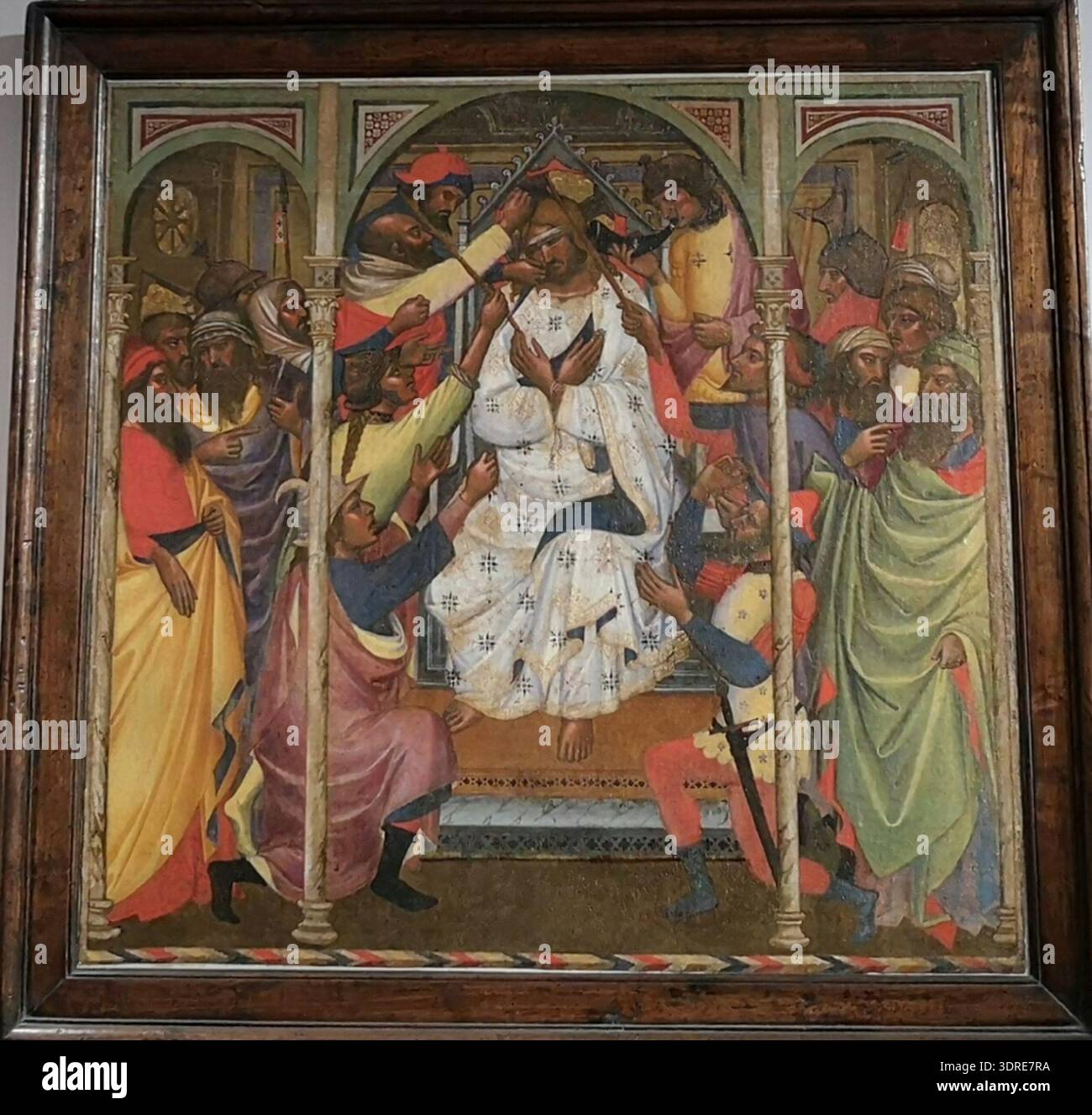 This 15th century painting by Niccolò di Pietro Gerini depicts Christ ...