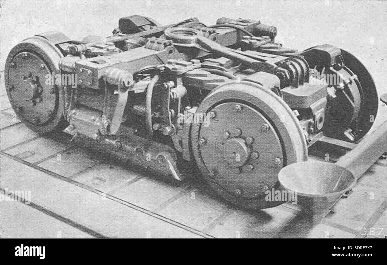 Simplex Spring Motor The Simplex-Drehgestell Ce 4/4 401 is an electric railway bogie ...