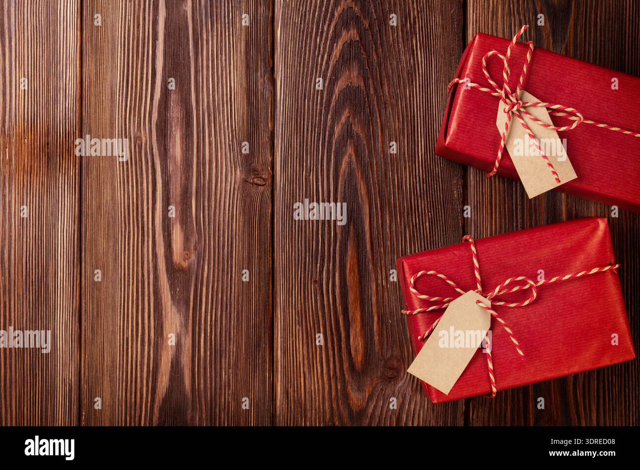 Two gift boxes Stock Photo
