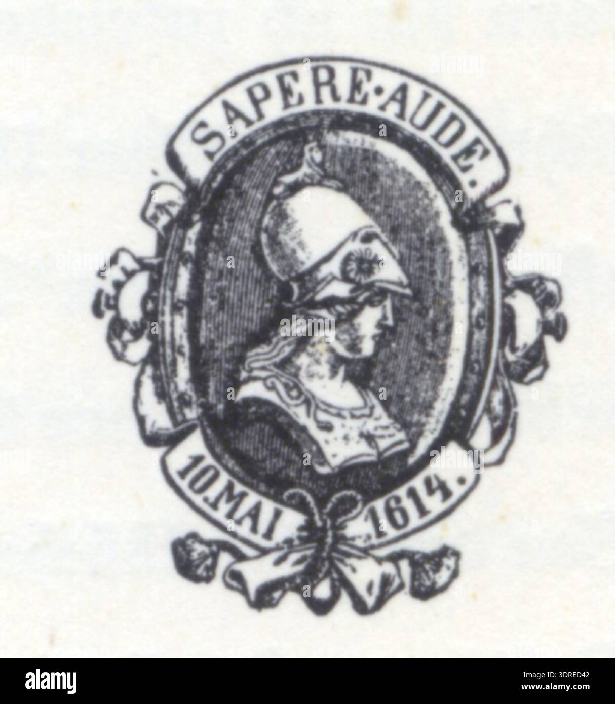 This image depicts the publisher’s emblem of Haude & Spener from 1886 ...